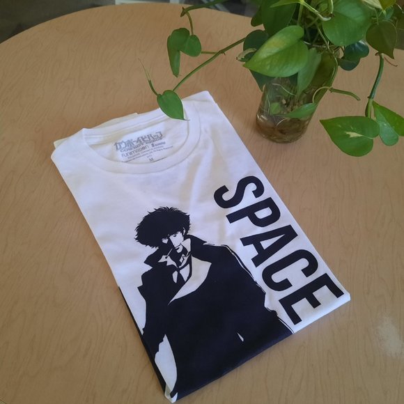 3/$15 COWBOY BEBOP 'See You Space Cowboy' Spike Graphic Anime T-Shirt - NEW! - Picture 2 of 14